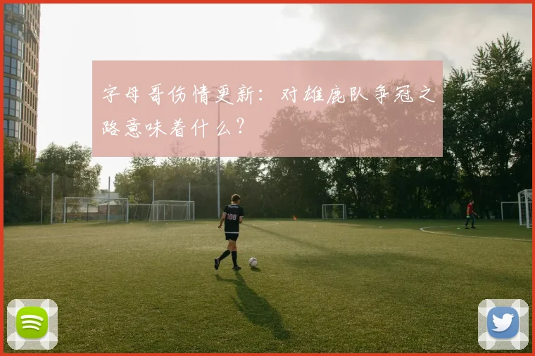 字母哥伤情更新：对雄鹿队争冠之路意味着什么？
